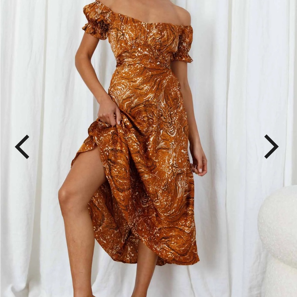 Elegant Off-Shoulder Dress